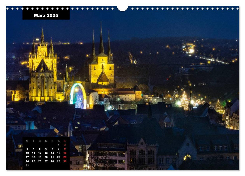 City Lights - Lichter der Nacht (CALVENDO Wandkalender 2025)