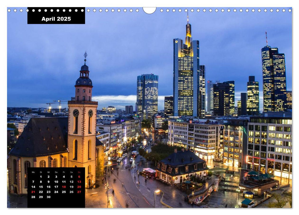 City Lights - Lichter der Nacht (CALVENDO Wandkalender 2025)