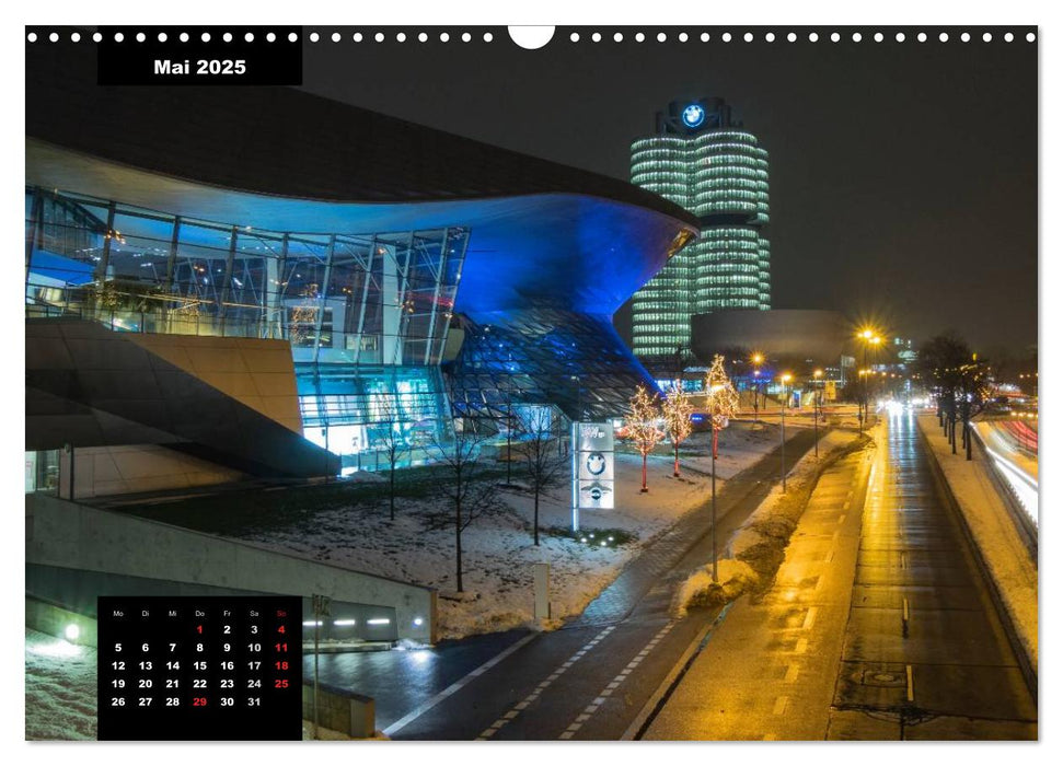 City Lights - Lichter der Nacht (CALVENDO Wandkalender 2025)