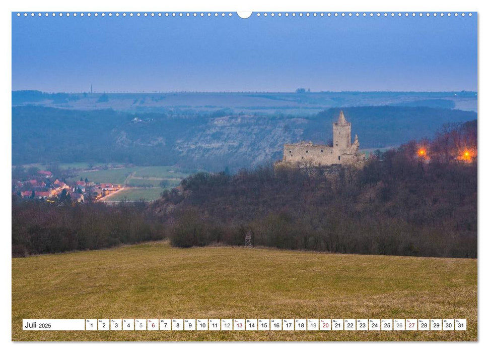 Sachsen-Anhalt - Schlösser und Burgen (CALVENDO Premium Wandkalender 2025)