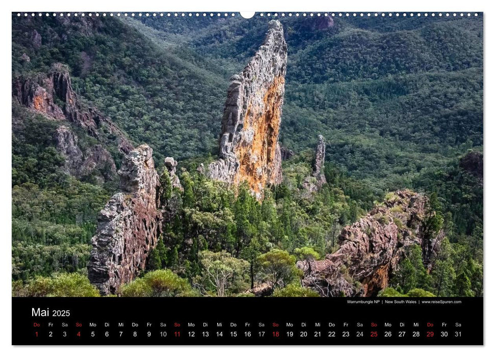 Australien 2025 Natur und Kultur (CALVENDO Wandkalender 2025)