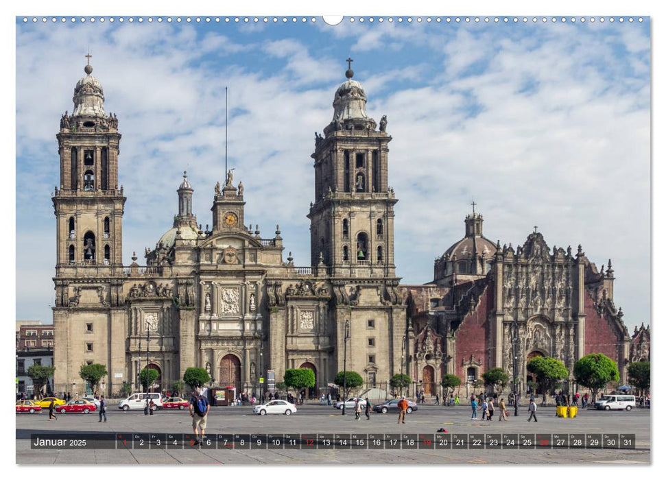 Mexiko, eine Fotoreise (CALVENDO Premium Wandkalender 2025)