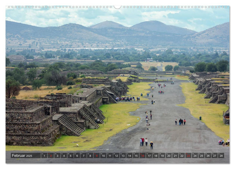 Mexiko, eine Fotoreise (CALVENDO Premium Wandkalender 2025)