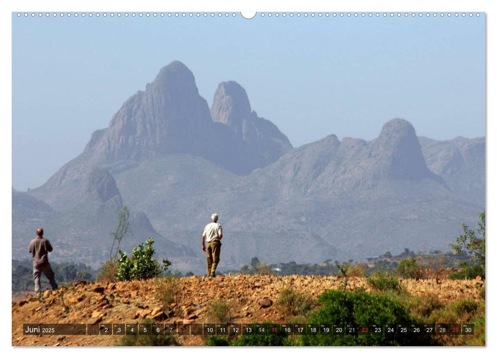 Äthiopien, ursprüngliches Afrika (CALVENDO Premium Wandkalender 2025)