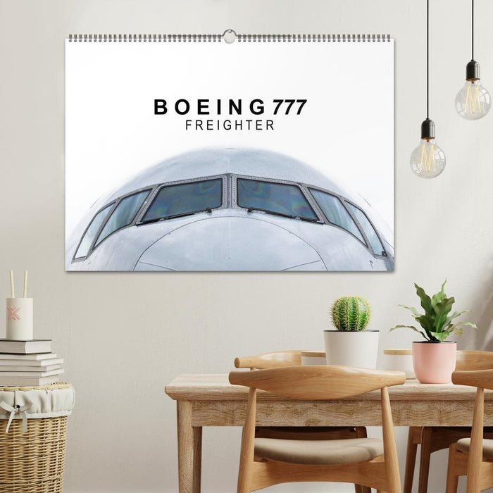 Boeing 777 Freighter (CALVENDO Wandkalender 2025)