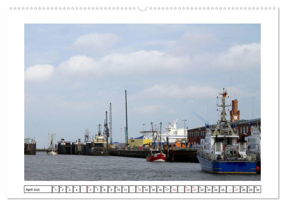 Nordseefeeling - Cuxhaven (CALVENDO Premium Wandkalender 2025)