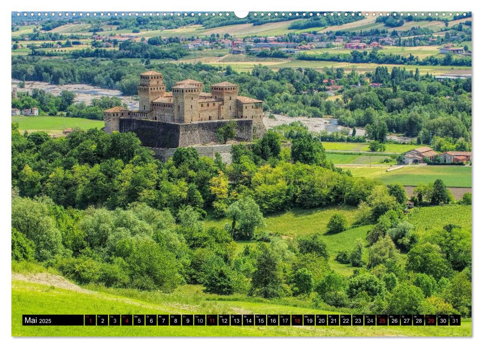 Burgen in Italien (CALVENDO Premium Wandkalender 2025)