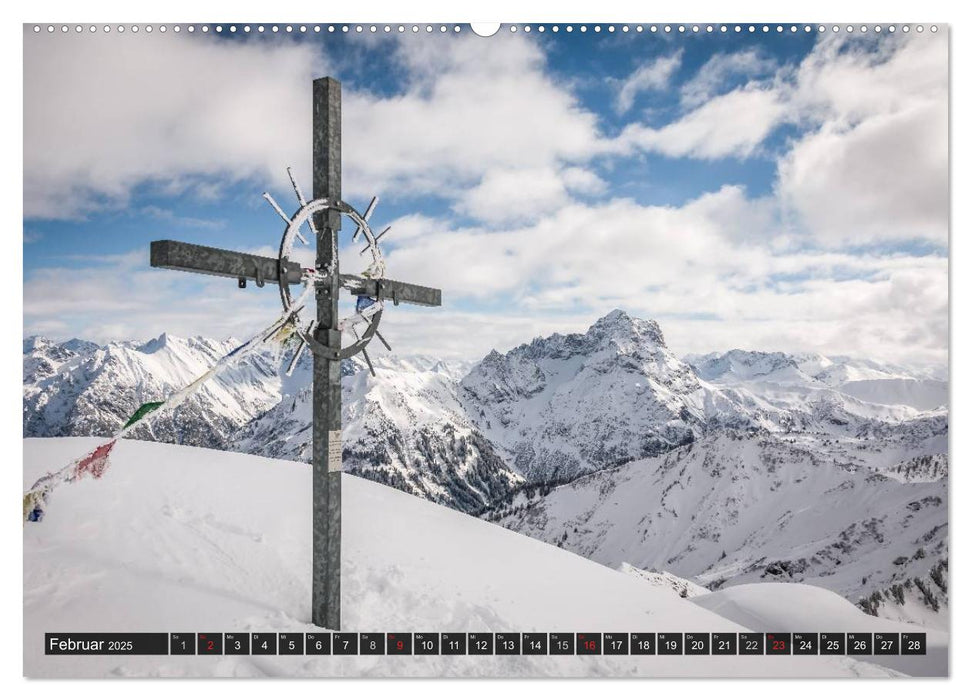 "Bergpixel" Faszination Bergwandern (CALVENDO Wandkalender 2025)