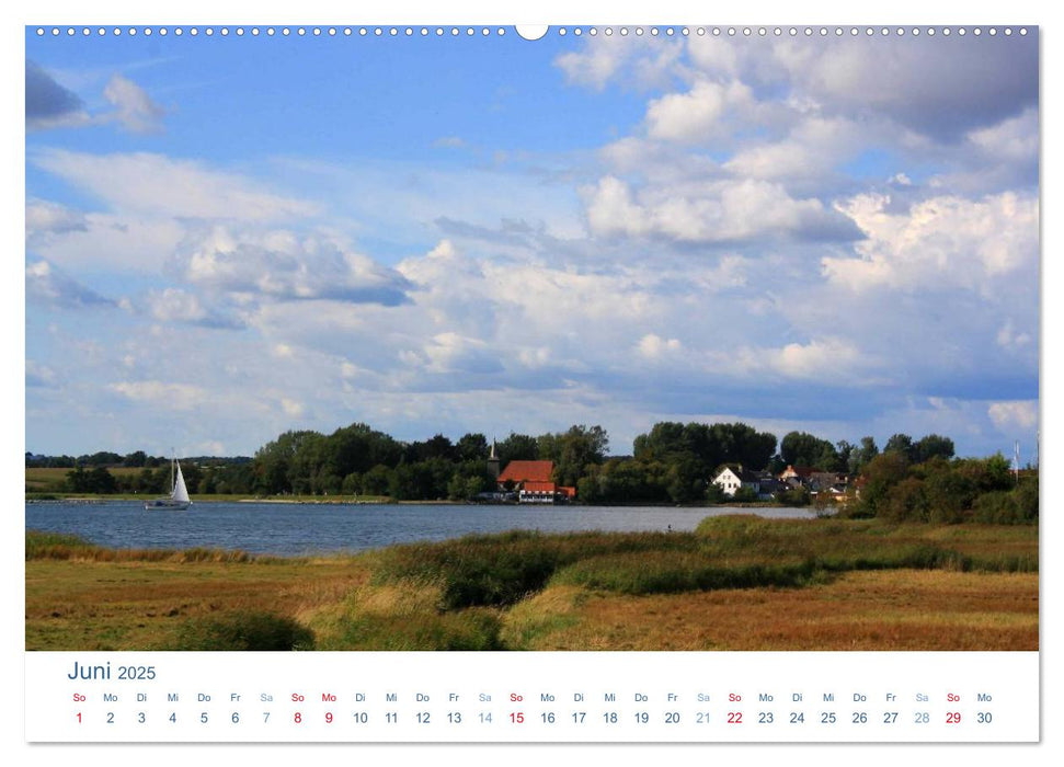 Schwansen 2025. Impressionen zwischen Schlei und Ostsee (CALVENDO Wandkalender 2025)