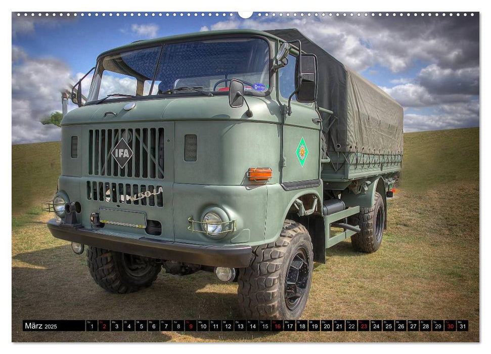 alte Kämpfer- Militärfahrzeuge des Ostblocks (CALVENDO Premium Wandkalender 2025)