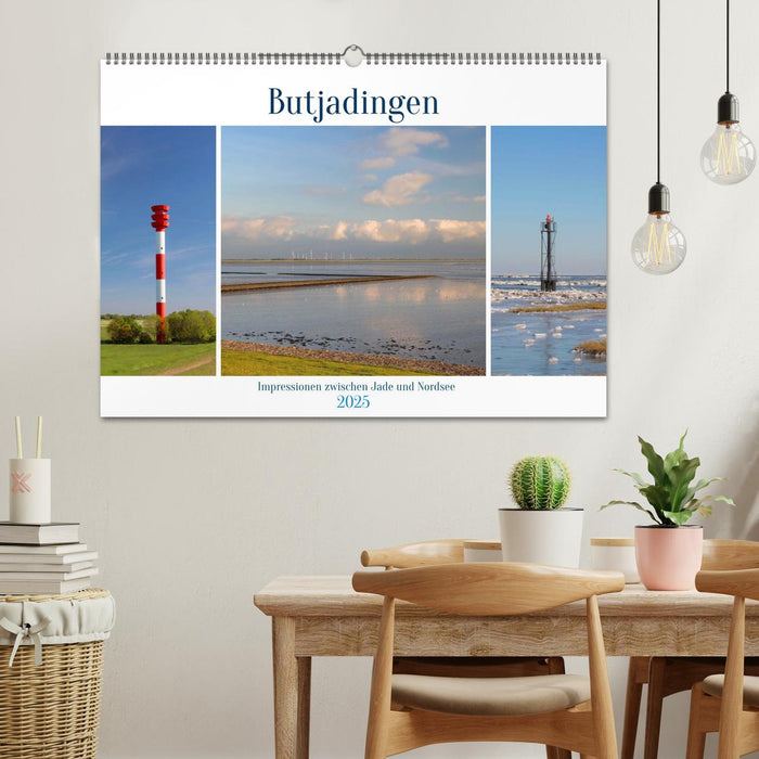 Butjadingen. Impressionen zwischen Jade und Nordsee (CALVENDO Wandkalender 2025)