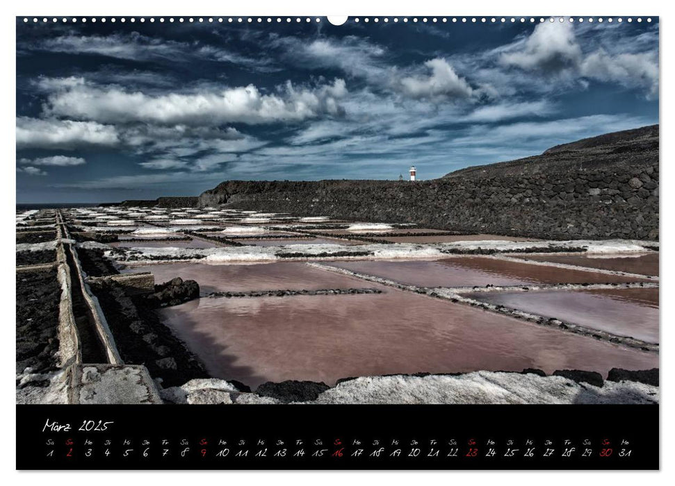 La Palma - Insel der Berge und Wolken (CALVENDO Premium Wandkalender 2025)