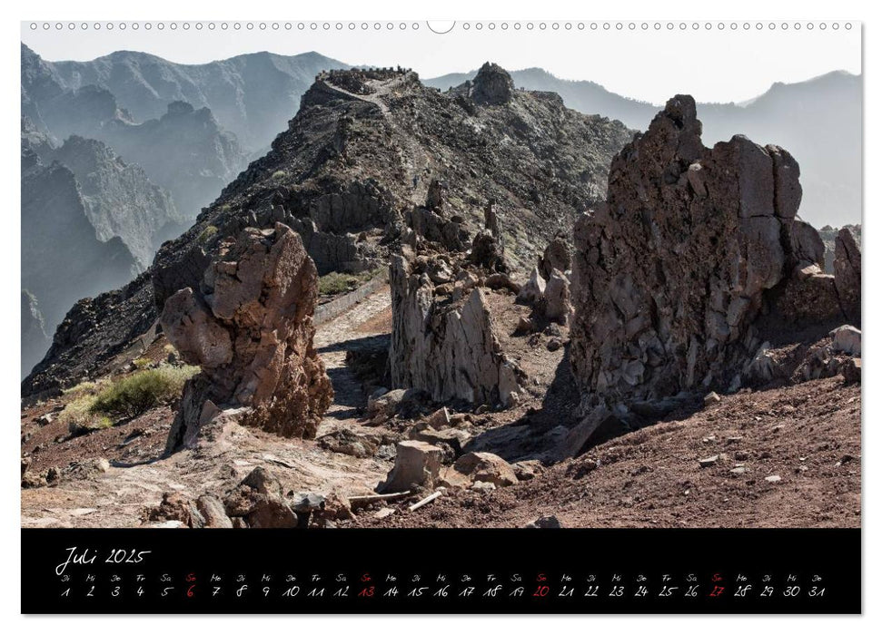 La Palma - Insel der Berge und Wolken (CALVENDO Premium Wandkalender 2025)