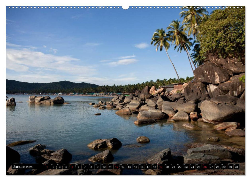 Indien - Goa (CALVENDO Premium Wandkalender 2025)