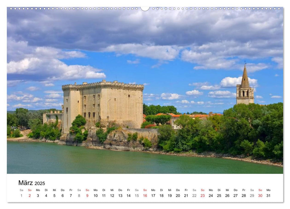 Provence - Zwischen Meer und Alpen (CALVENDO Premium Wandkalender 2025)
