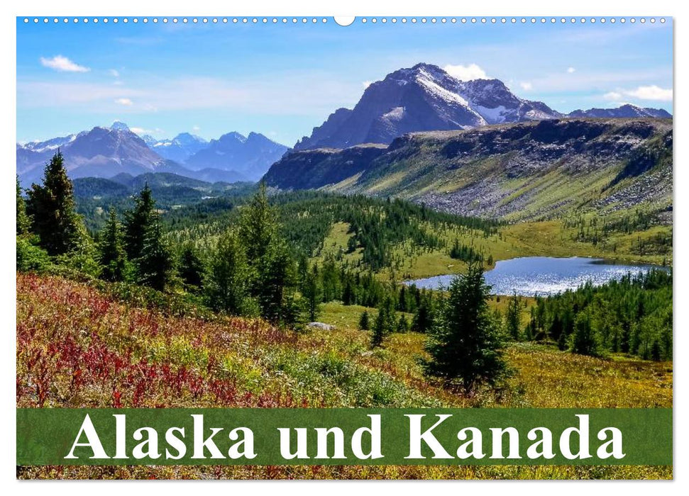 Alaska und Kanada (CALVENDO Wandkalender 2025)