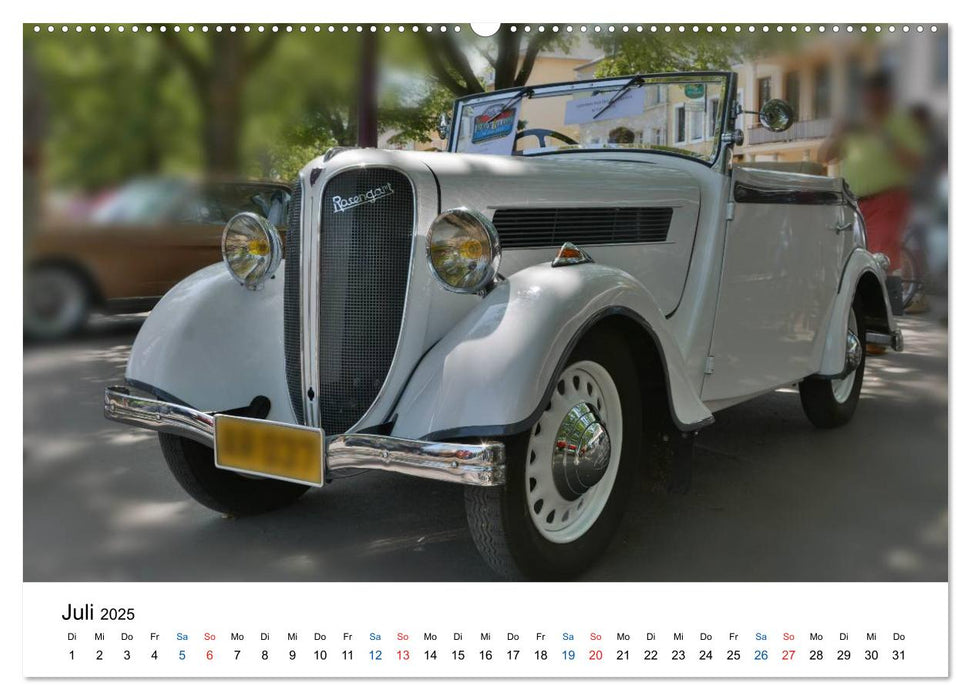 Oldtimer - Altes Blech in neuem Glanz (CALVENDO Premium Wandkalender 2025)