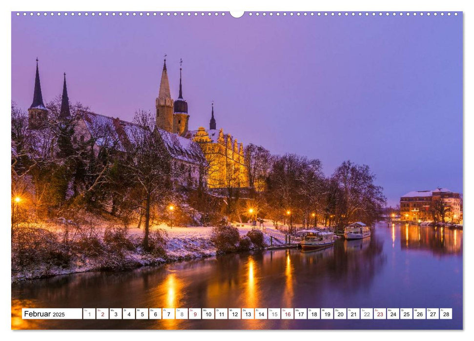 Sachsen-Anhalt - Schlösser und Burgen (CALVENDO Wandkalender 2025)