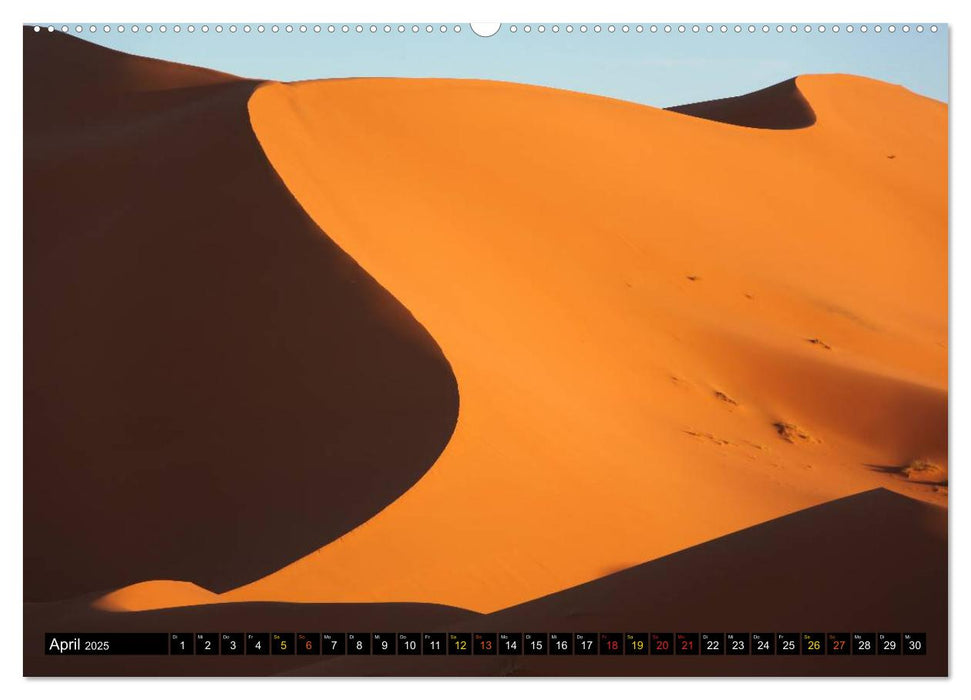 Erg Chebbi - Marokkos Traumdünen (CALVENDO Premium Wandkalender 2025)