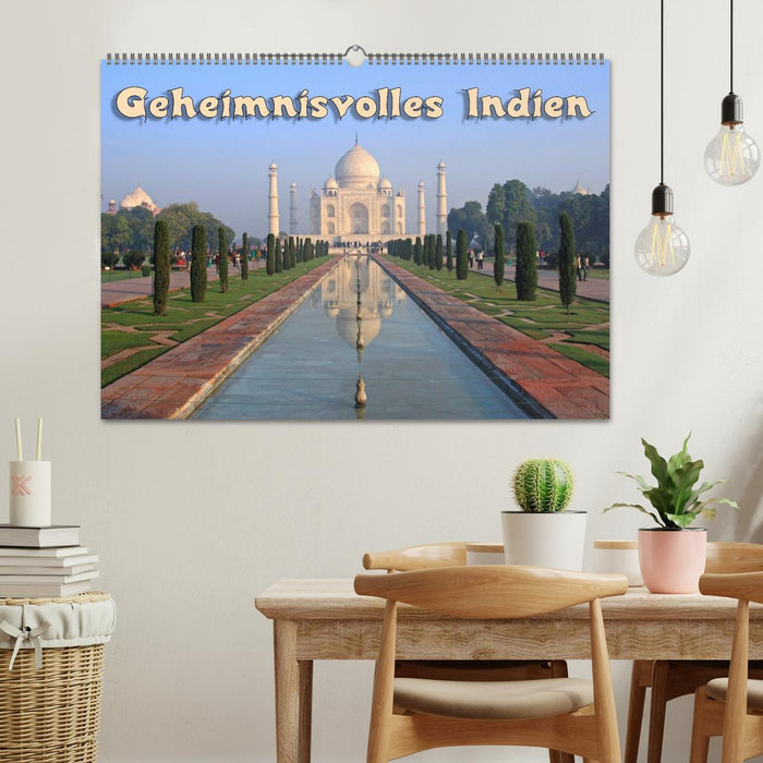 Geheimnisvolles Indien (CALVENDO Wandkalender 2025)