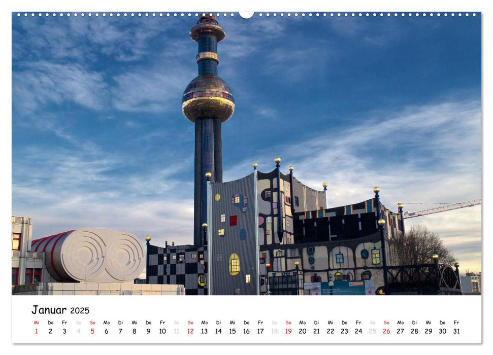 Wiener Eindrücke (CALVENDO Premium Wandkalender 2025)