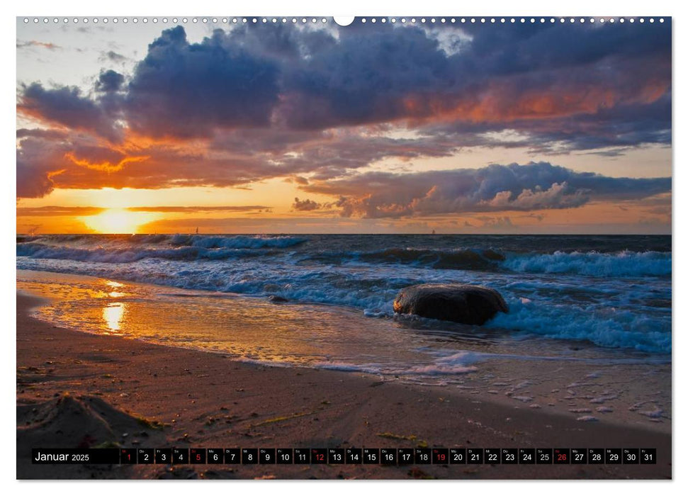 Die Ostseeküste in Mecklenburg-Vorpommern (CALVENDO Premium Wandkalender 2025)