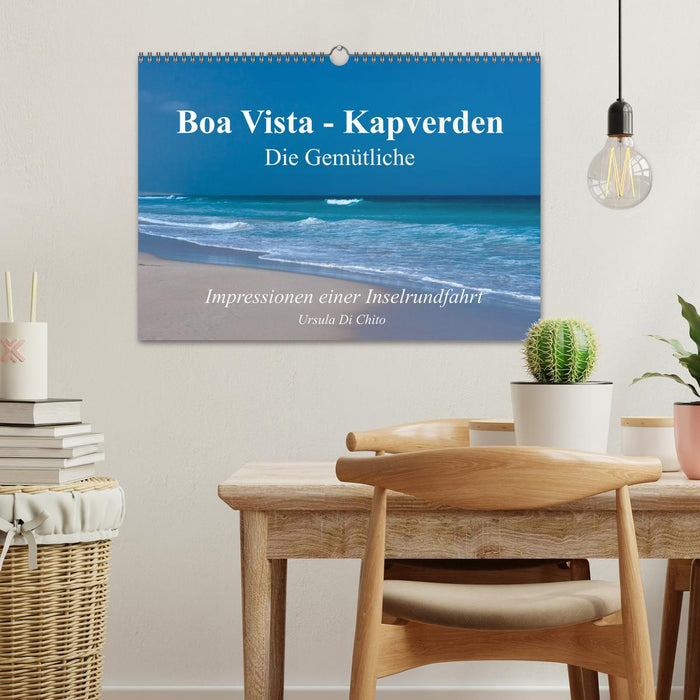 Boa Vista - Kapverden. Die Gemütliche (CALVENDO Wandkalender 2025)