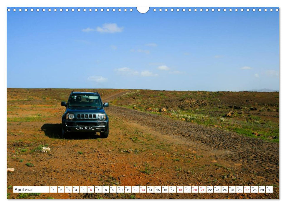 Boa Vista - Kapverden. Die Gemütliche (CALVENDO Wandkalender 2025)