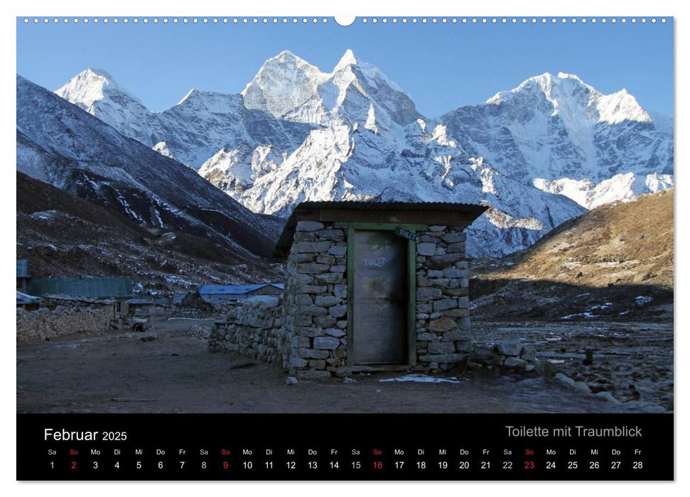 Die schönsten Berge des Khumbu Himal (CALVENDO Premium Wandkalender 2025)