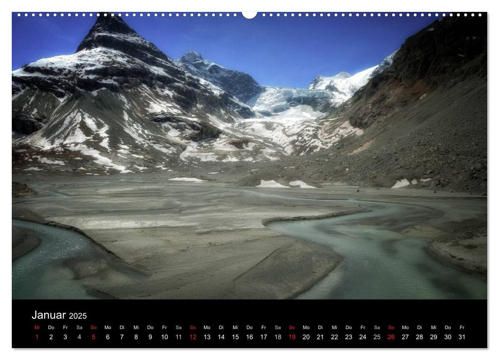 Die Landschaften der Schweizer Alpen (CALVENDO Premium Wandkalender 2025)