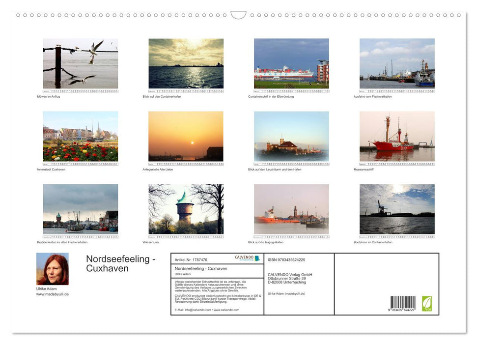 Nordseefeeling - Cuxhaven (CALVENDO Wandkalender 2025)