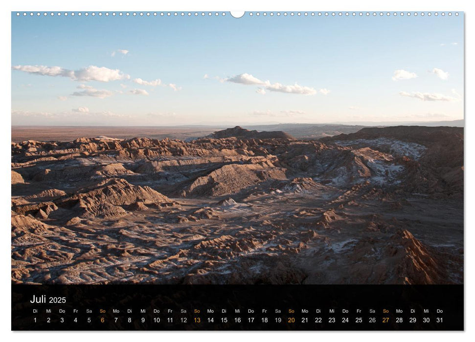 Atacama: Die Wüste im Norden Chiles (CALVENDO Premium Wandkalender 2025)