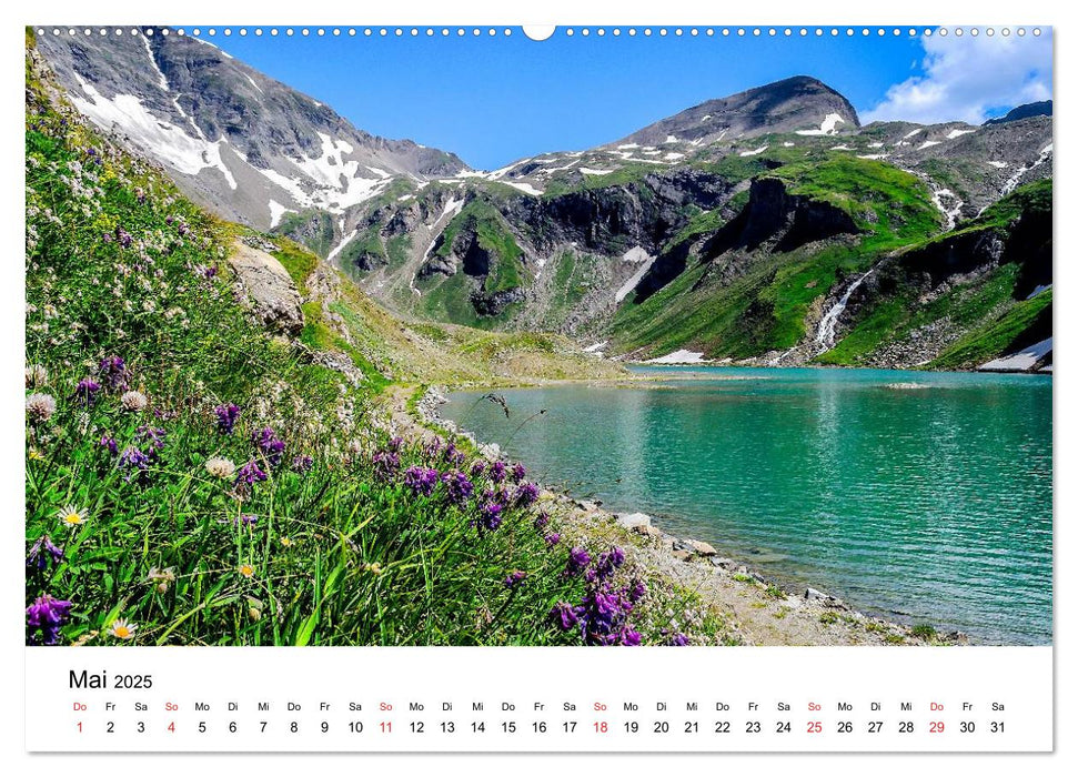 Herrliche Berglandschaften - Impressionen aus Österreich und Bayern (CALVENDO Wandkalender 2025)