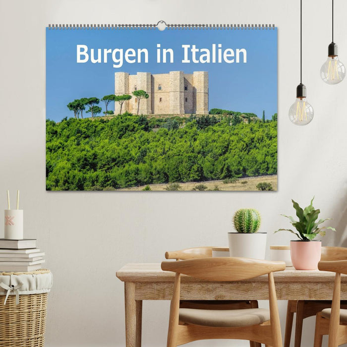 Burgen in Italien (CALVENDO Wandkalender 2025)