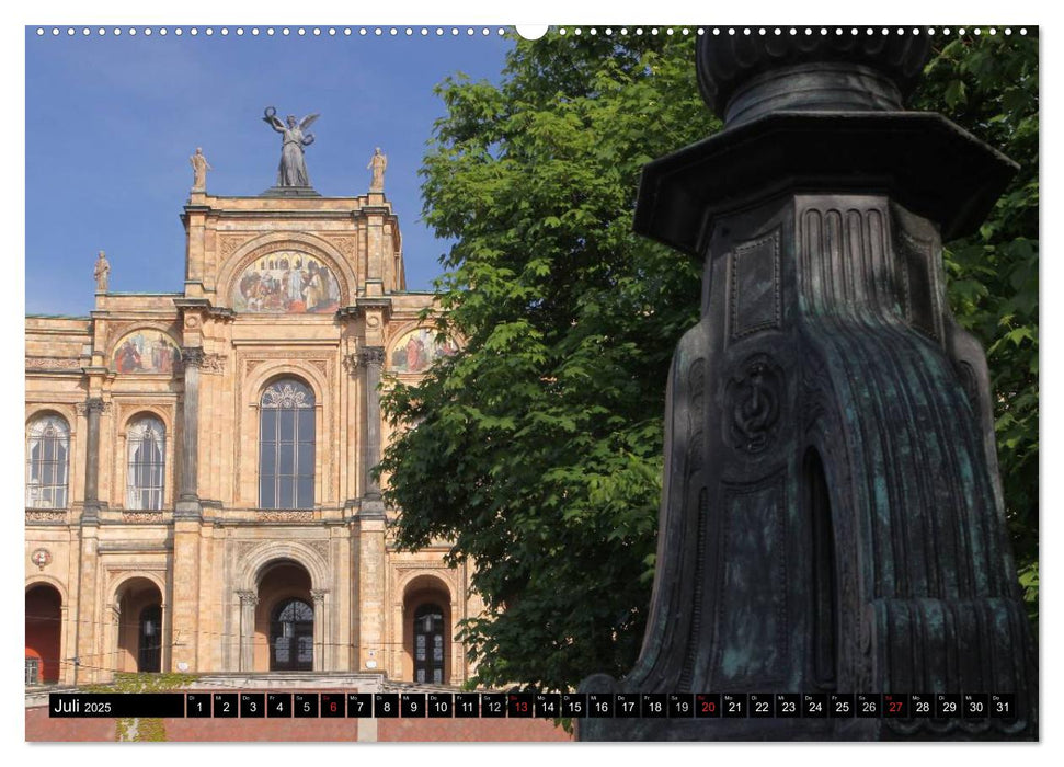 München - Die Schöne (CALVENDO Premium Wandkalender 2025)