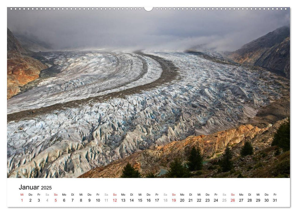 Mystische Schweizer Berglandschaften - Momente in der Natur (CALVENDO Premium Wandkalender 2025)