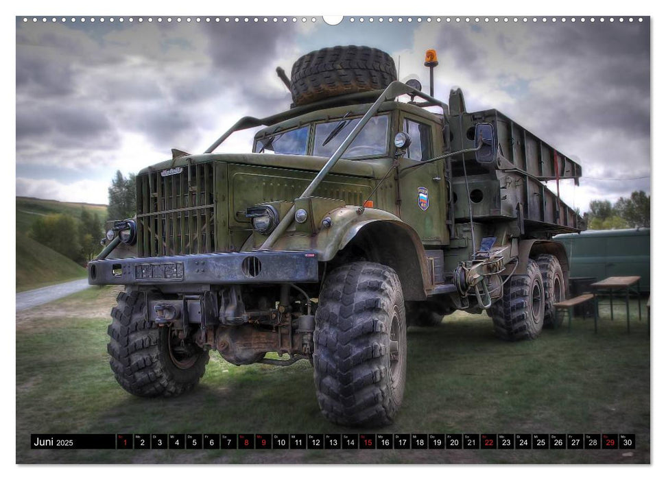 alte Kämpfer- Militärfahrzeuge des Ostblocks (CALVENDO Wandkalender 2025)