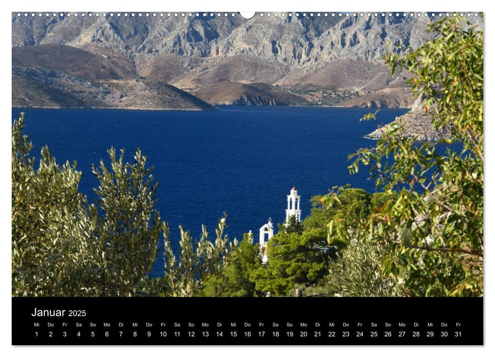 Dodekanes - Impressionen aus Kos, Kalymnos und Nisyros (CALVENDO Premium Wandkalender 2025)