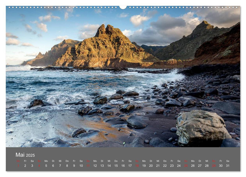 Teneriffa - Lichtstimmungen (CALVENDO Premium Wandkalender 2025)