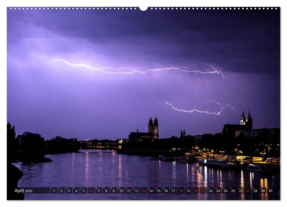 Mein Magdeburg (CALVENDO Premium Wandkalender 2025)