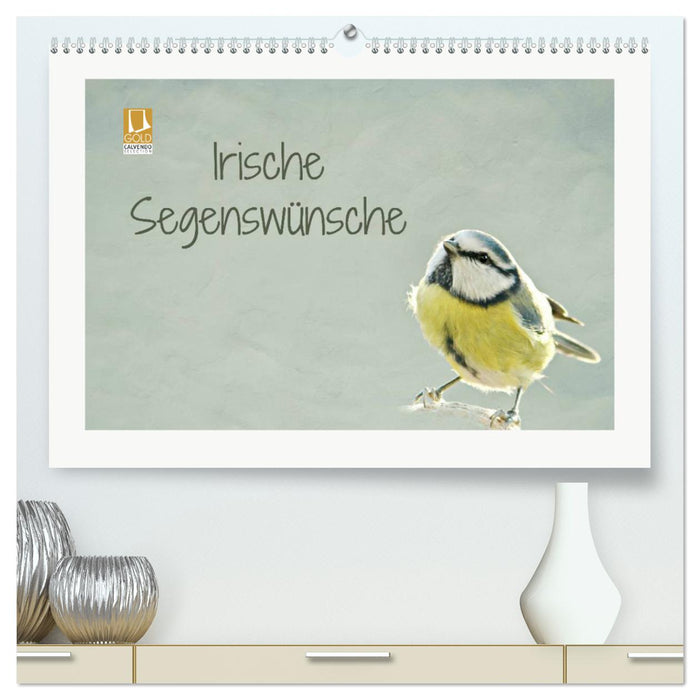 Irische Segenswünsche (CALVENDO Premium Wandkalender 2025)