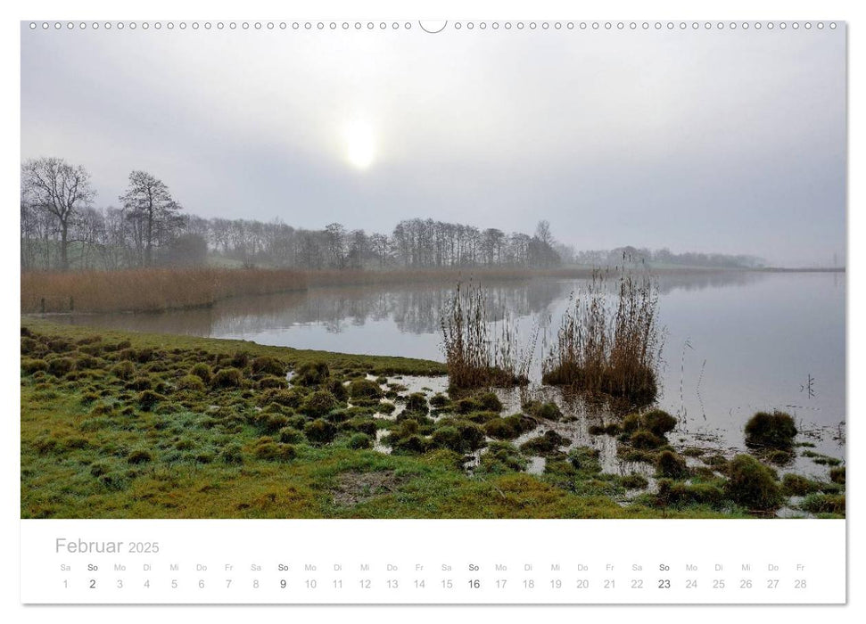 Zauberhafte Schlei (CALVENDO Premium Wandkalender 2025)