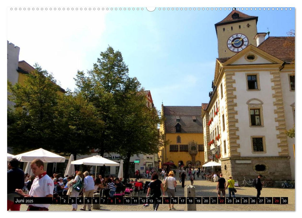 REGENSBURG - urbanes Leben (CALVENDO Premium Wandkalender 2025)