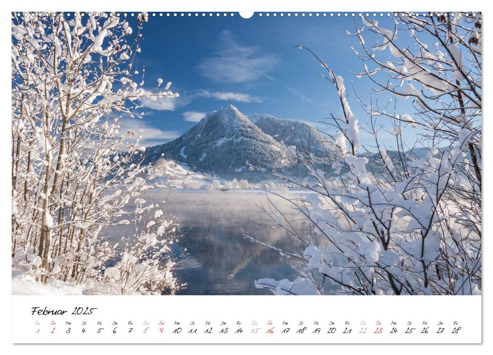 Oberallgäuer Landschaft (CALVENDO Premium Wandkalender 2025)