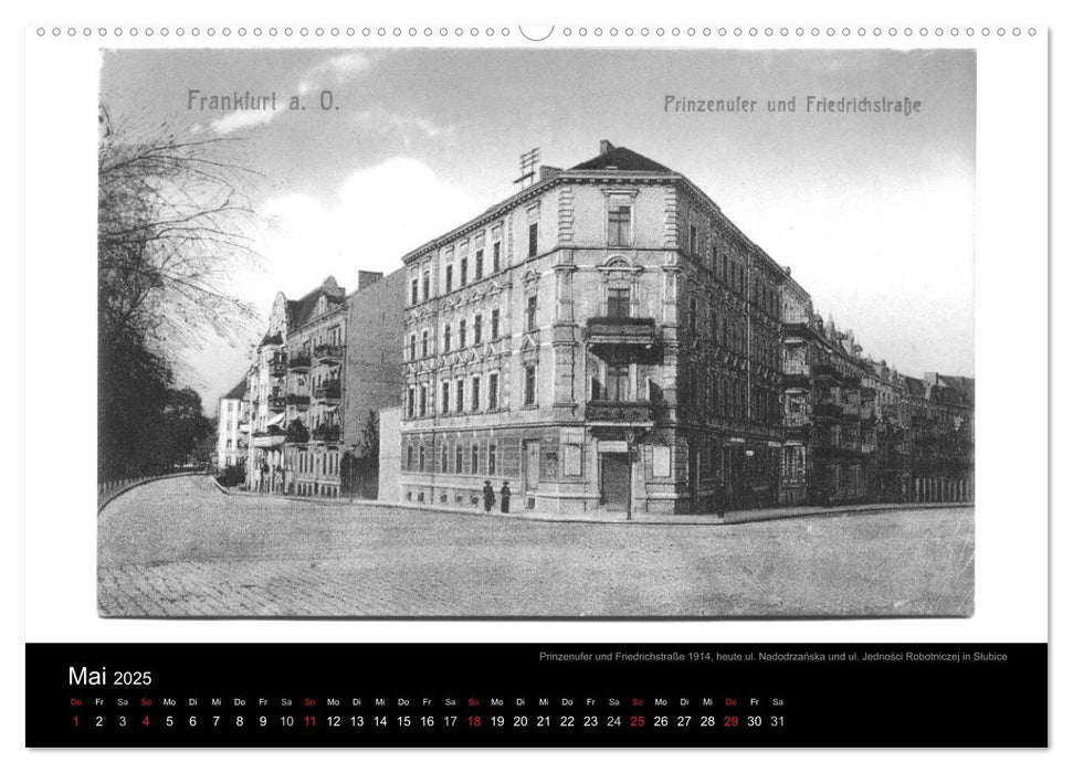 FFO-Geschichten. Historische Ansichtskarten aus Frankfurt (Oder) (CALVENDO Premium Wandkalender 2025)