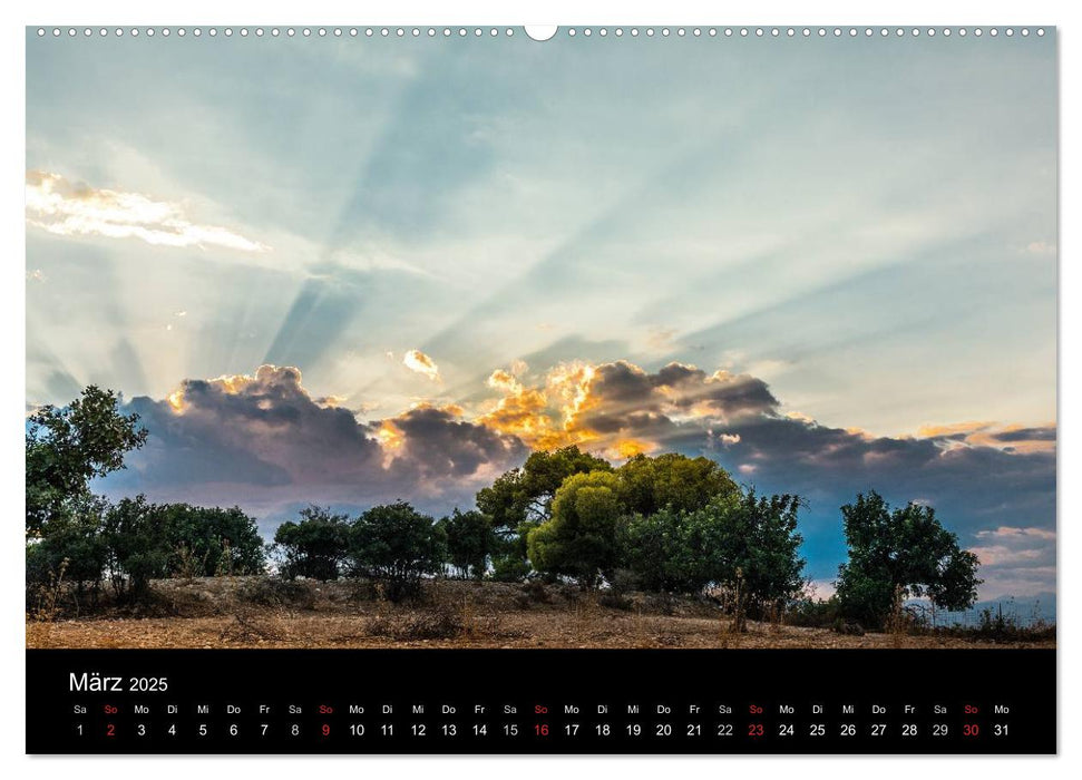 Peloponnes - Einladung zum Chillen (CALVENDO Premium Wandkalender 2025)