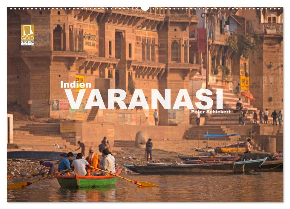 Indien - Varanasi (CALVENDO Wandkalender 2025)