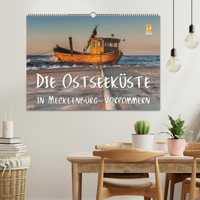 Die Ostseeküste in Mecklenburg-Vorpommern (CALVENDO Wandkalender 2025)