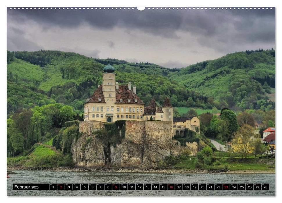 Die Wachau - An der Donau zwischen Melk und Krems (CALVENDO Premium Wandkalender 2025)