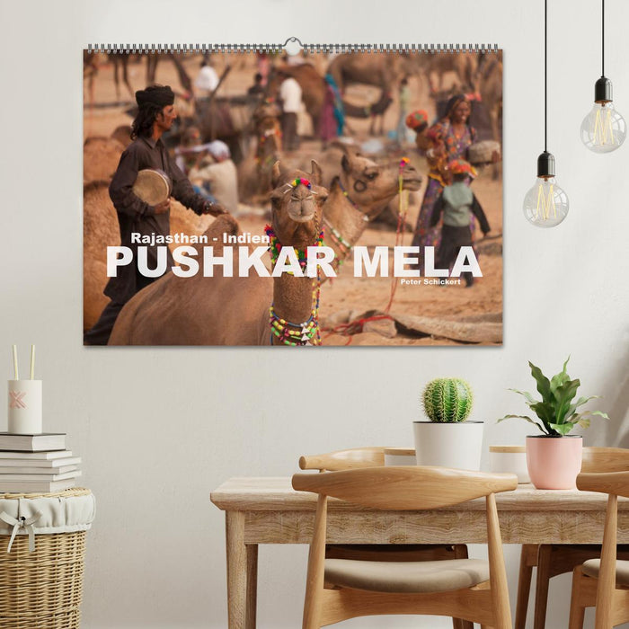 Rajasthan, Indien - Pushkar Mela (CALVENDO Wandkalender 2025)